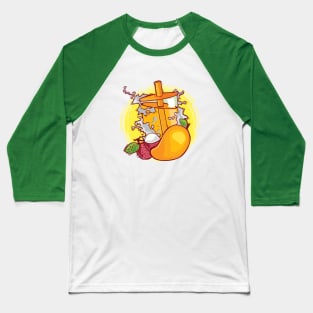 Fruit Drink Pop Baseball T-Shirt